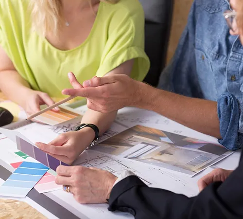 Installing accent wall 2 Gallery images 500 450 2 - Mr Sergio Handyman Service